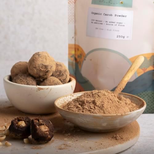 Wholefood Earth Organic Carob Powder – 3kg Vegan Cocoa Substitute