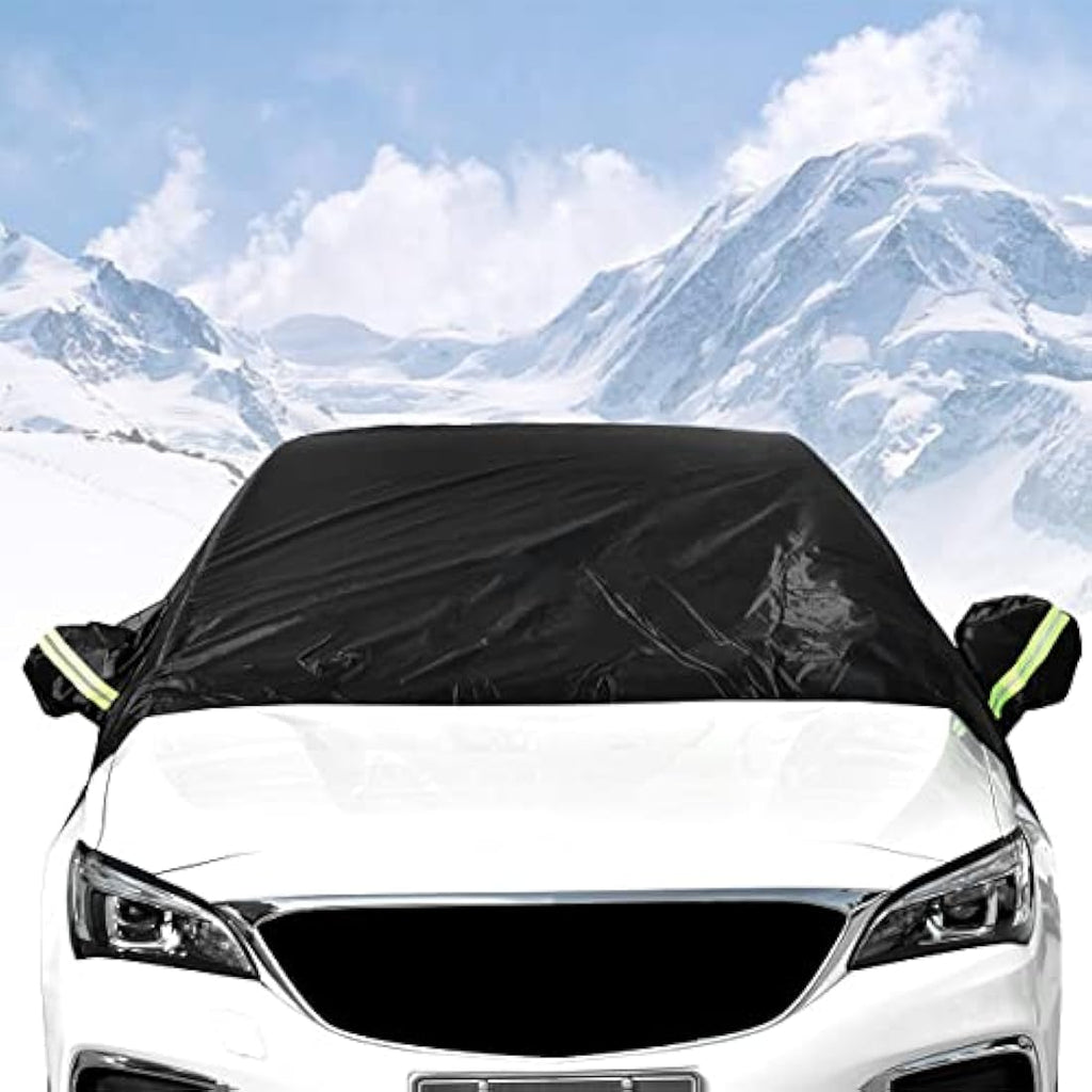 Queta Windshield Snow Cover | All-Weather Aluminum Car Ice Guard