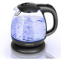 Aigostar 1.0L Glass Electric Kettle – 2200W Fast Boil Mini Tea Kettle
