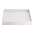 SUMNACON PU Leather Vanity Tray – Decorative Desktop Makeup Organizer