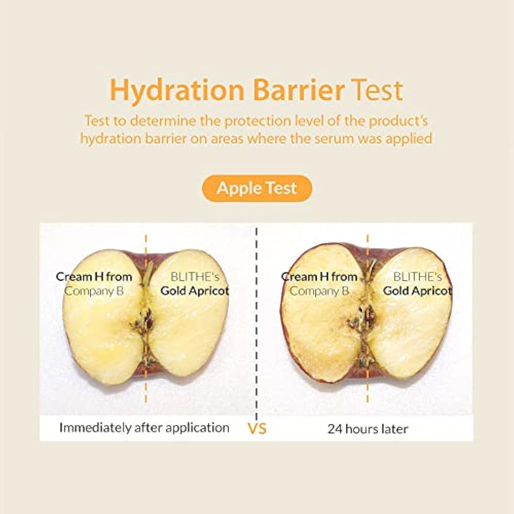 BLITHE Gold Apricot Pressed Serum – Hydrating 2-in-1 Face Moisturizer