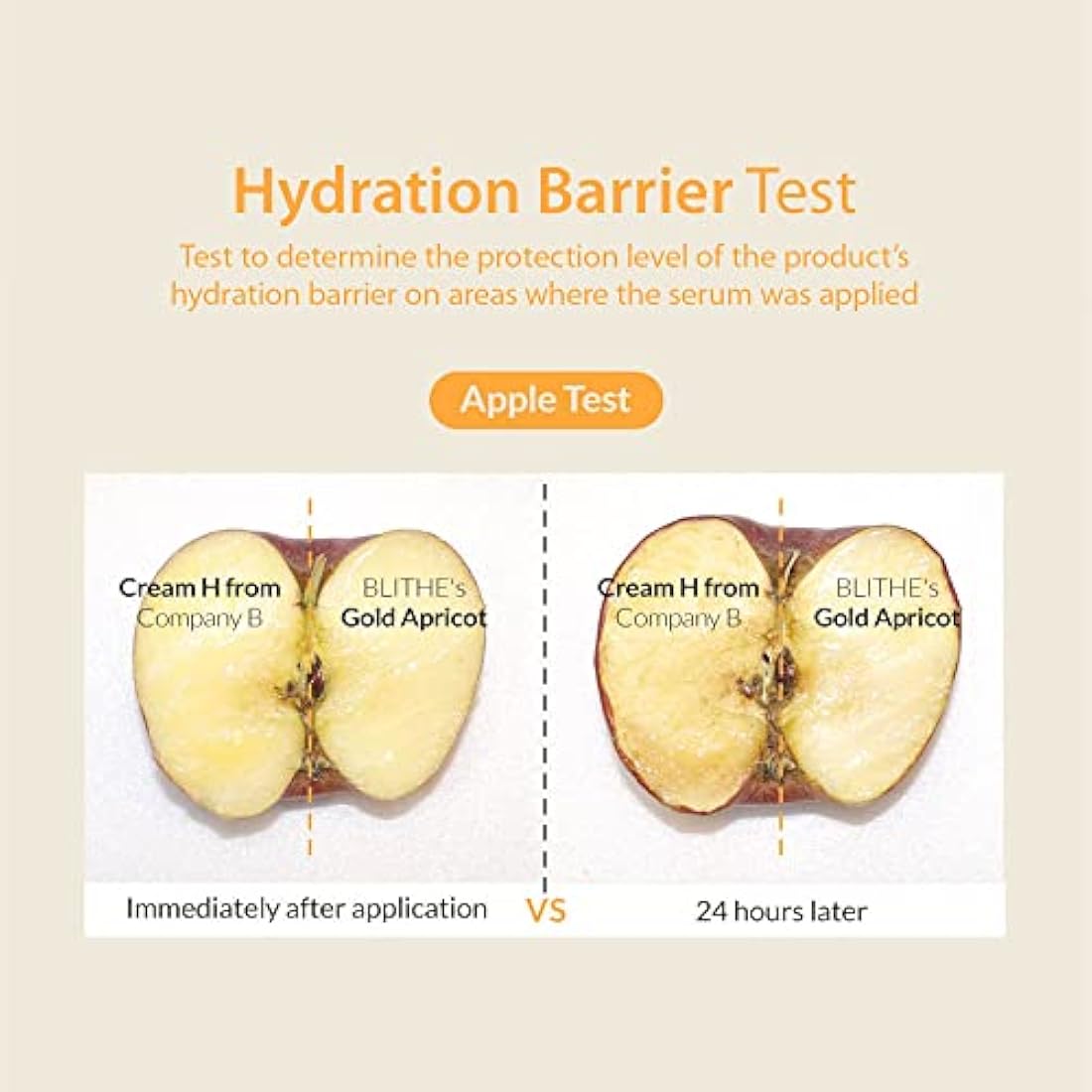 BLITHE Gold Apricot Pressed Serum – Hydrating 2-in-1 Face Moisturizer