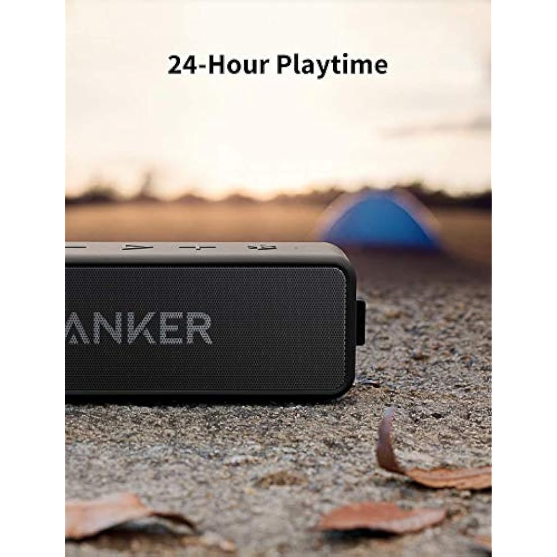 Anker Soundcore 2 Portable Bluetooth Speaker | IPX7 Waterproof – 12W