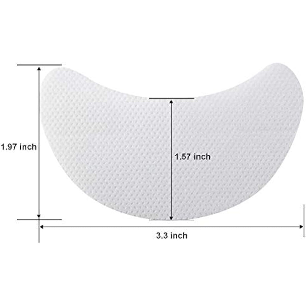Eyeshadow Shields | 100 Pcs Non-Woven Eyelash Tint Stencils