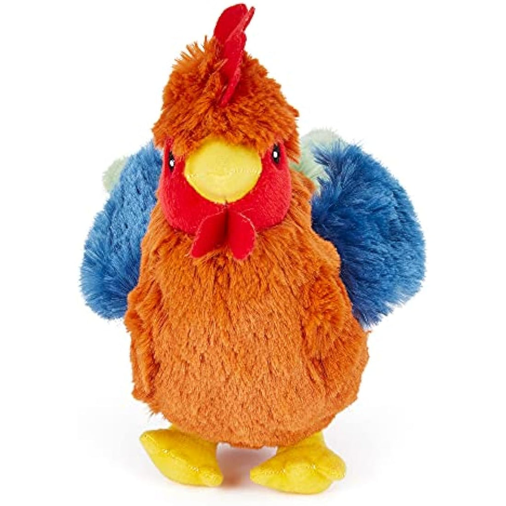 Jolof Store Cockerel Plush Toy – Soft Farm Animal Stuffed Bird (15cm)