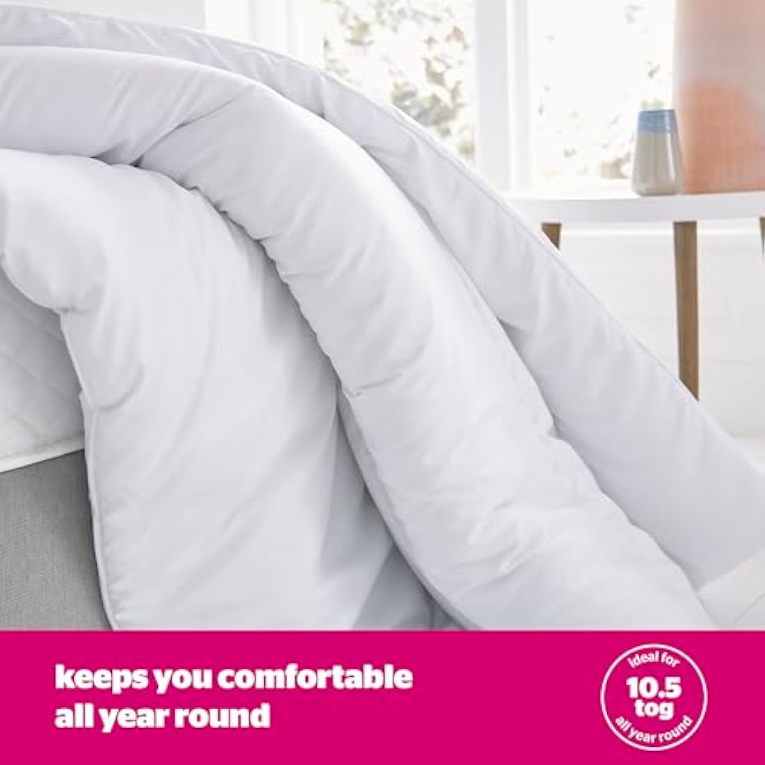 Silentnight Ultrabounce 10.5 Tog Double Duvet – Hypoallergenic Quilt