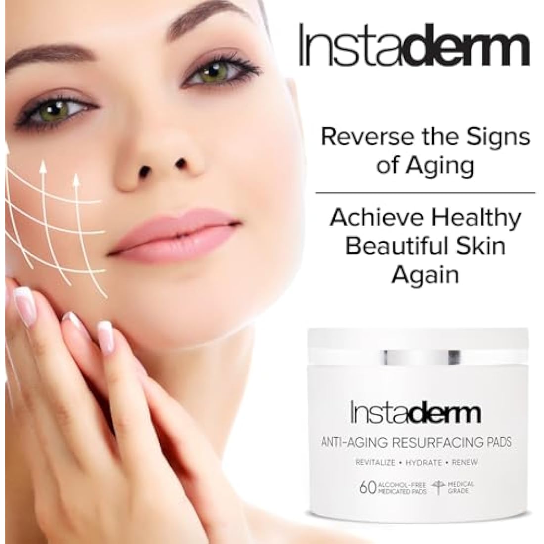 Anti-Aging Exfoliating Peel Pads - Travel Size (60ct)
