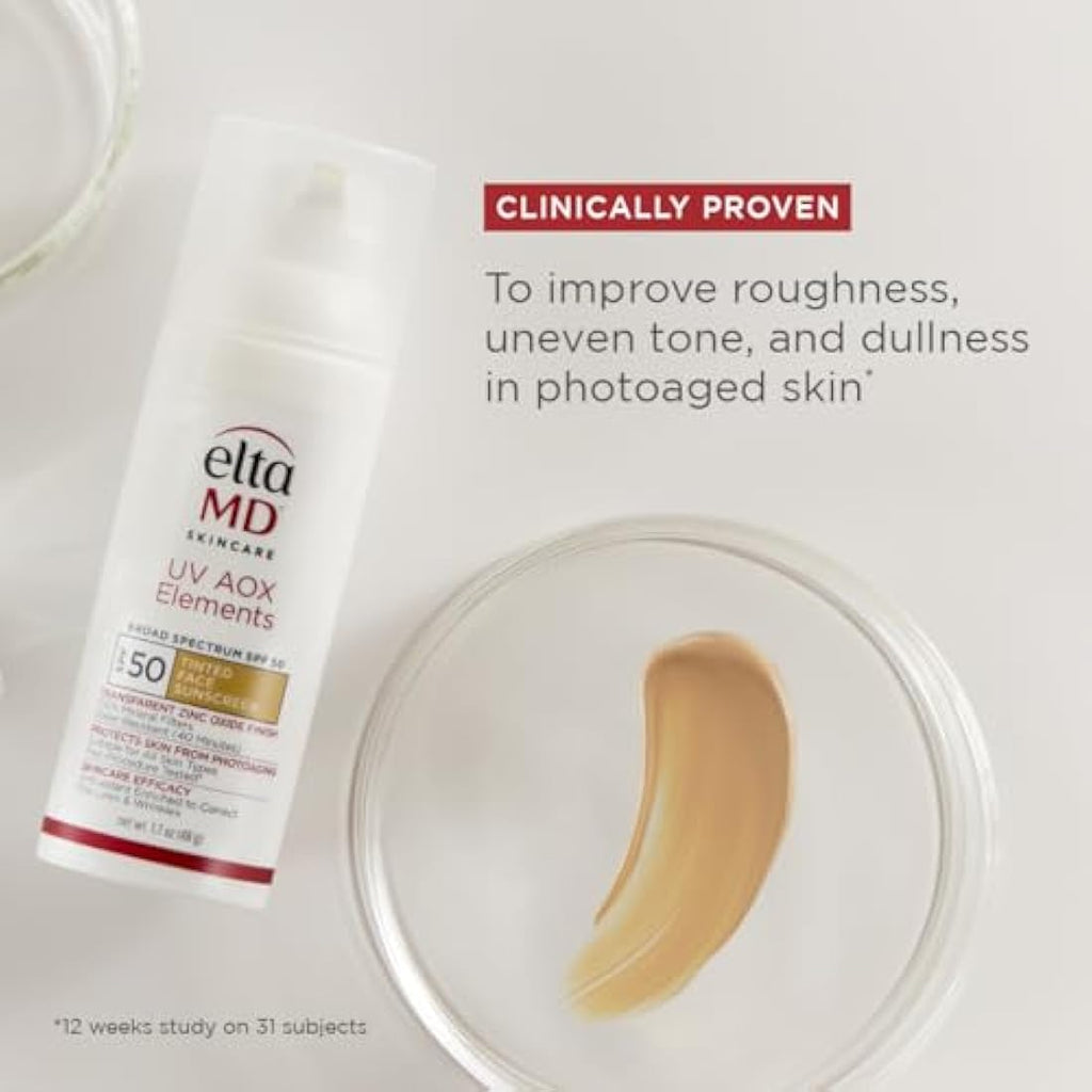 EltaMD UV Elements Tinted Physical Sunscreen SPF 44 with Hyaluronic Acid