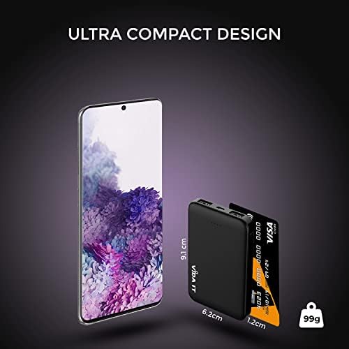 Vida IT 5000mAh Mini Power Bank | Portable Charger for Heated Apparel
