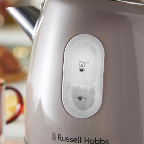 Russell Hobbs Stylevia Electric Kettle | 1.5L Fast Boil – Sage Green