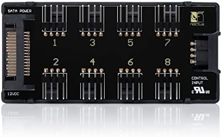 Noctua NA-FH1 8-Channel PWM Fan Hub – 12V/5V Magnetic Splitter Board