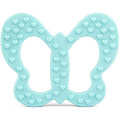 PREMYO Silicone Baby Teething Toy – BPA-Free Butterfly Teether, Turquoise