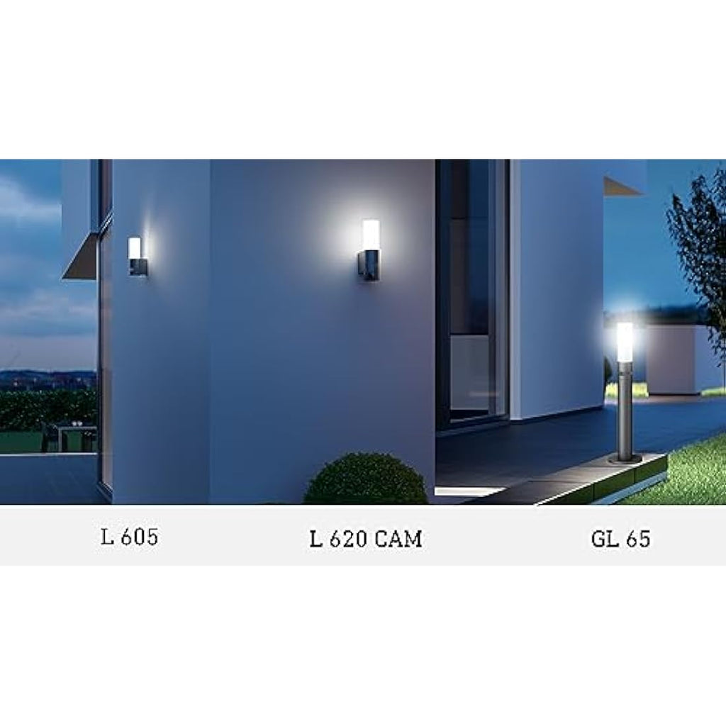 Steinel L 605 S LED Outdoor Wall Light – Motion Sensor – Anthracite
