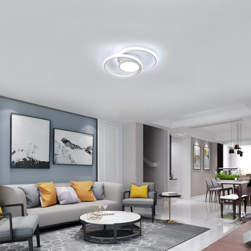 Jolof Store Modern LED Ceiling Light – 42W 4800LM Round Flush Mount