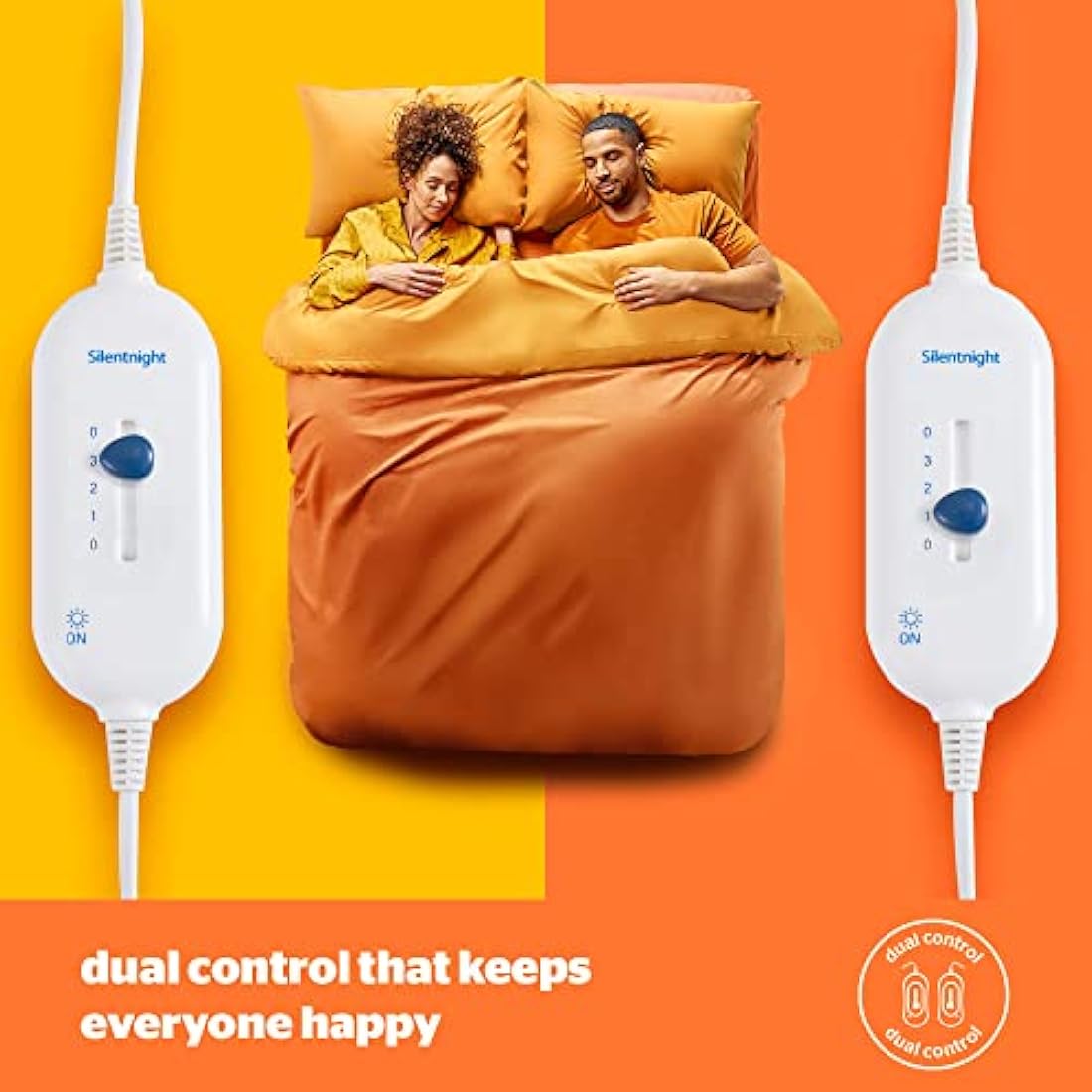 Silentnight King Size Dual Control Electric Blanket | 3 Heat Settings