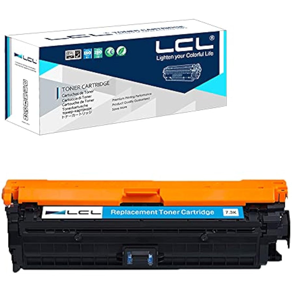 LCL 307A CE741A Cyan Remanufactured Toner for HP Color LaserJet CP5225