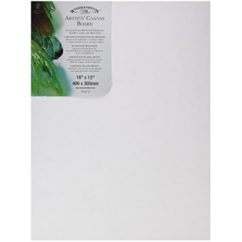 Winsor & Newton Canvas Board – 16 x 12 inch Artist Painting Surface