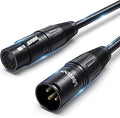 Veetop 20m XLR to XLR Cable | Balanced 3-Pin Male to Female Mic Lead