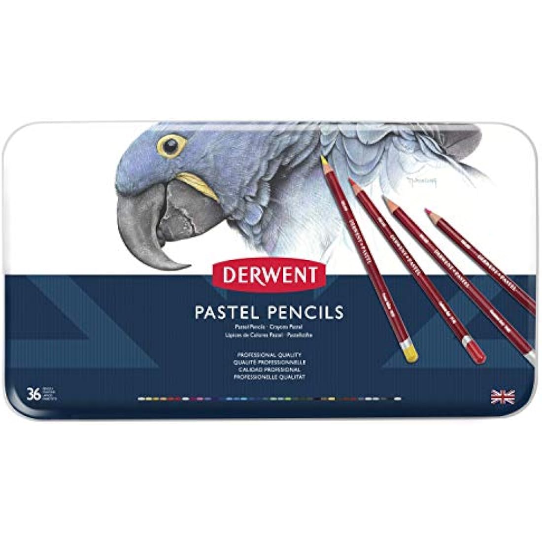 Derwent Pastel Pencils – Professional Art Set of 36 for Blending