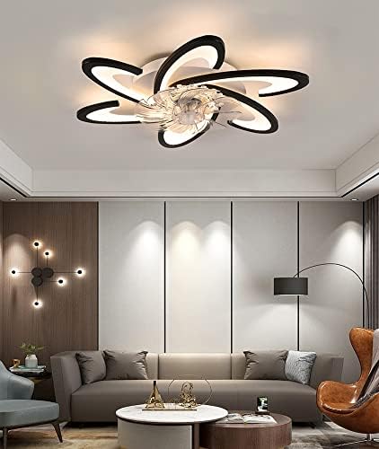 Bossen 67cm Modern LED Ceiling Fan with Light | 70W Dimmable Black