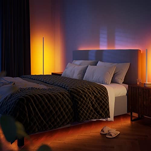 Philips Hue Gradient Signe Smart Table Light – Oak Finish LED Lamp