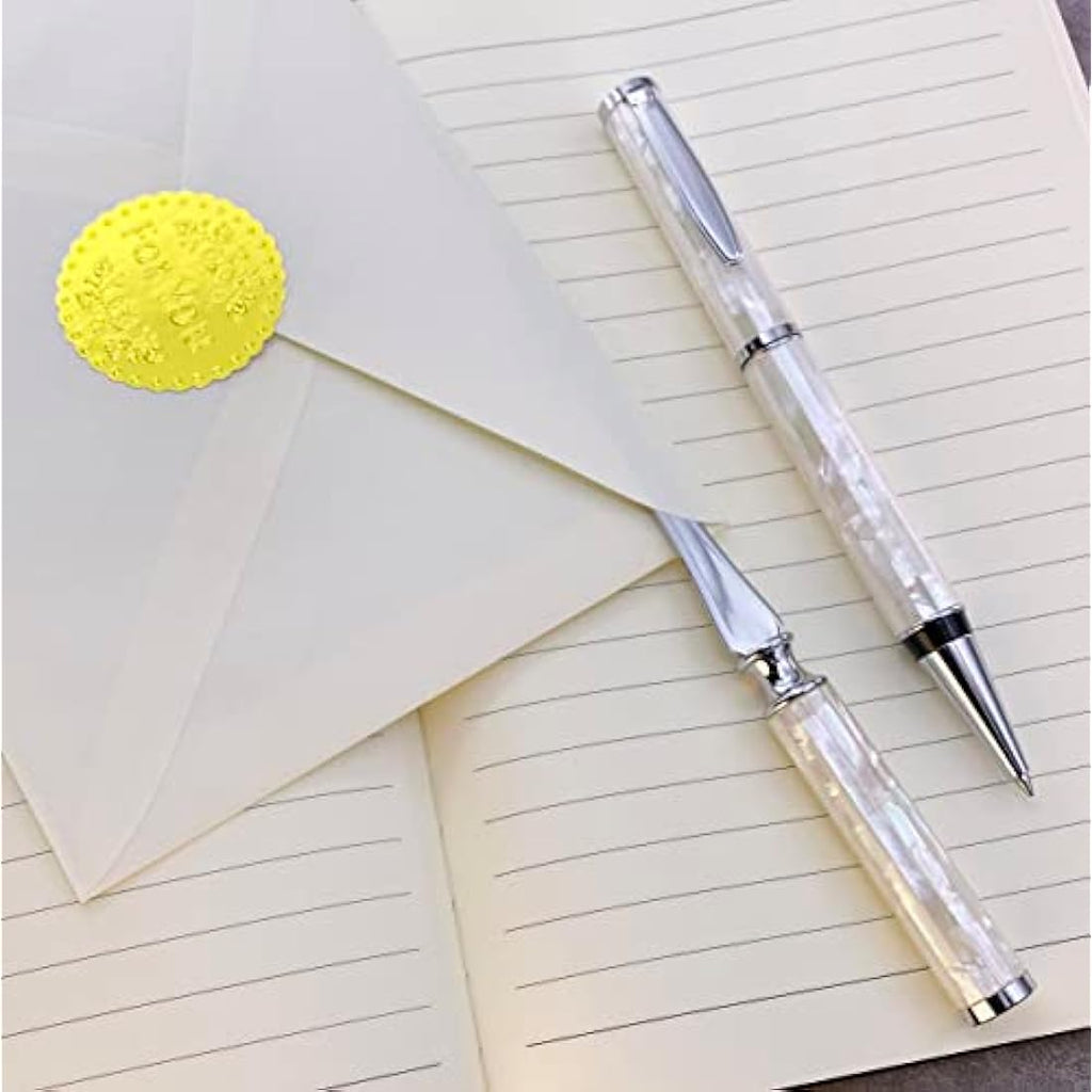 LACHIEVA LUX Mother of Pearl Ballpoint Pen & Letter Opener Gift Set