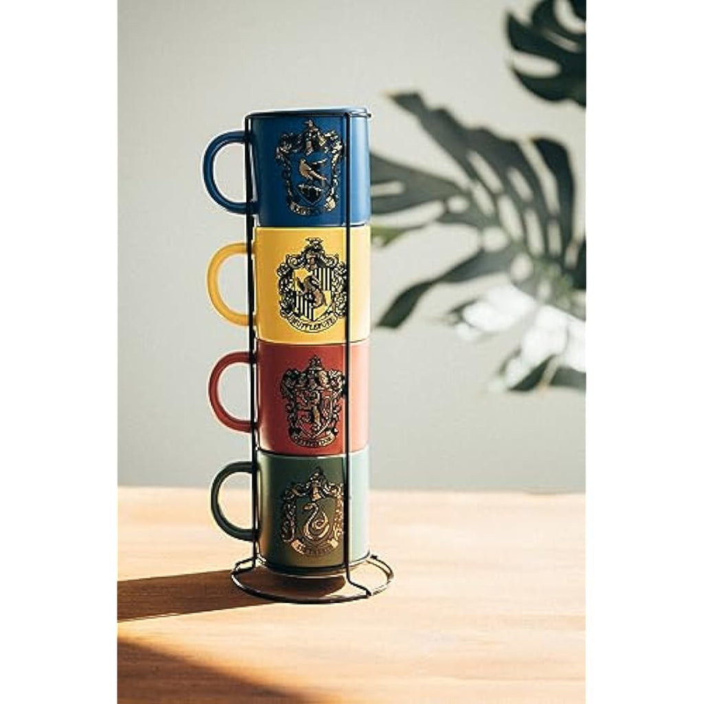 Grupo Erik Harry Potter Stacking Mugs Set of 4 - 300ml Ceramic Cups