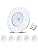 Allesgute 6-Pack 5W LED Downlights IP44 Bathroom Recessed Lights 6000K