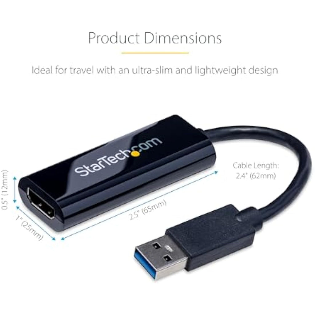 StarTech.com USB 3.0 to HDMI Adapter | 1080p Windows Monitor Converter