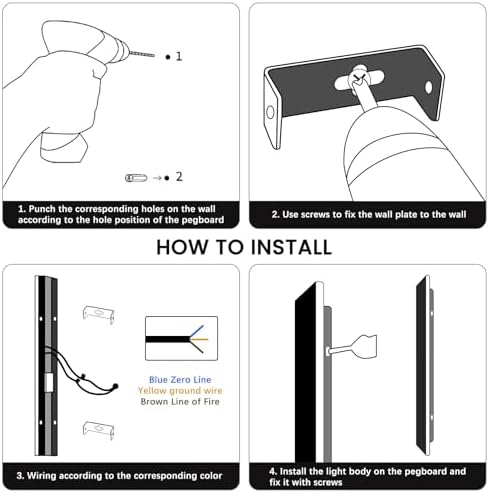 Mikeru 180CM Outdoor Wall Sconce | 60W Linear IP65 LED Garden Light