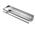 Stainless Steel Shower Caddy – No-Drill Adhesive Shelf