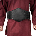HiiFeuer Viking Waist Armor – Norse Faux Leather Medieval Knight Belt