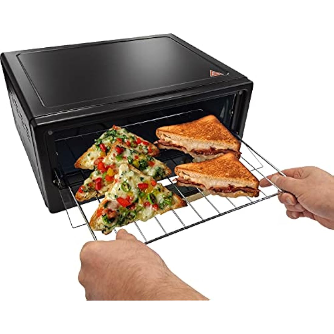 Belaco 1200W Mini Oven | 12-Inch Pizza Maker & Tabletop Toaster