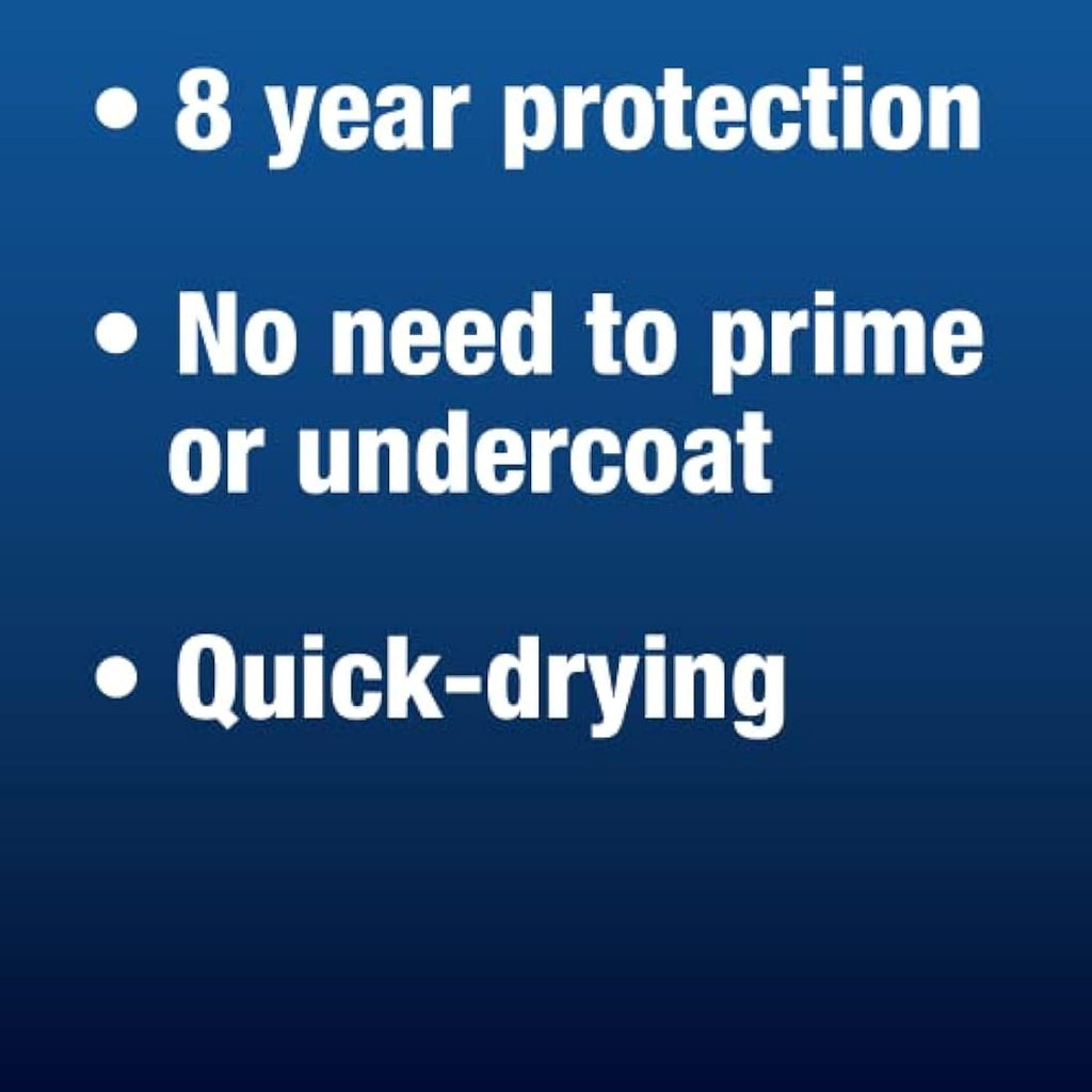 Hammerite Direct to Rust Metal Paint – Smooth Black Finish, 750ML