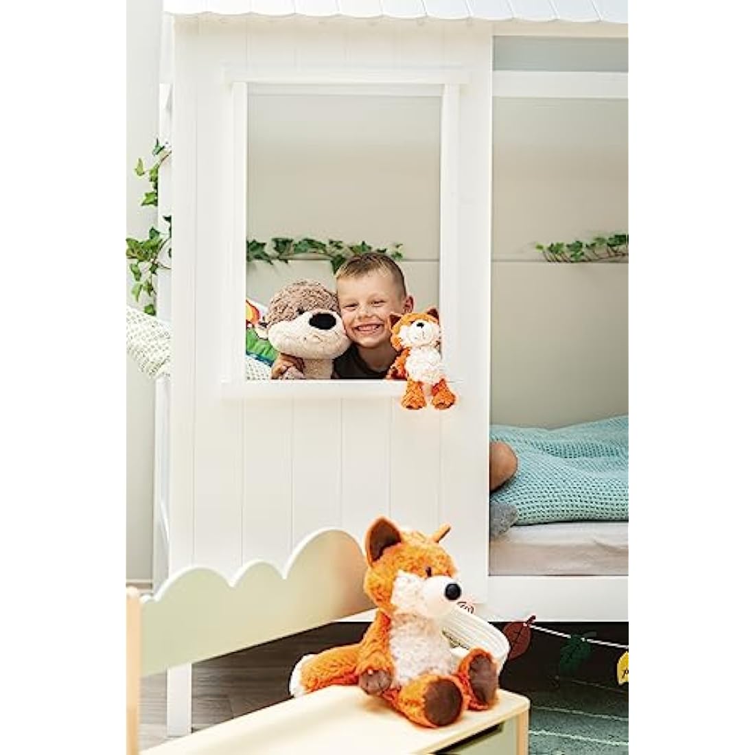 NICI Fridalie Fox Plush – 20cm Sustainable Recycled Soft Toy Orange