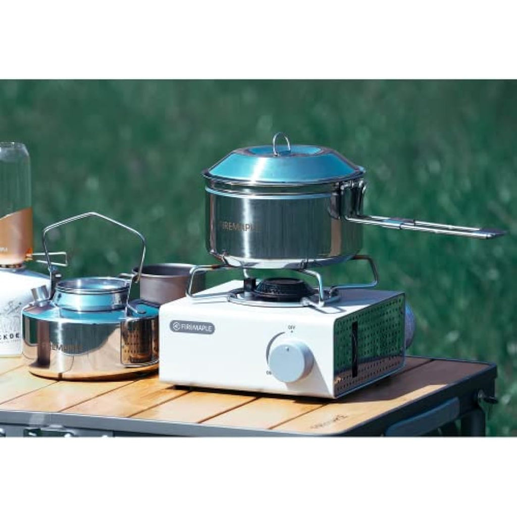 Fire Maple Antarcti Stainless Steel Camping Kettle and Pot Set | 1.0L