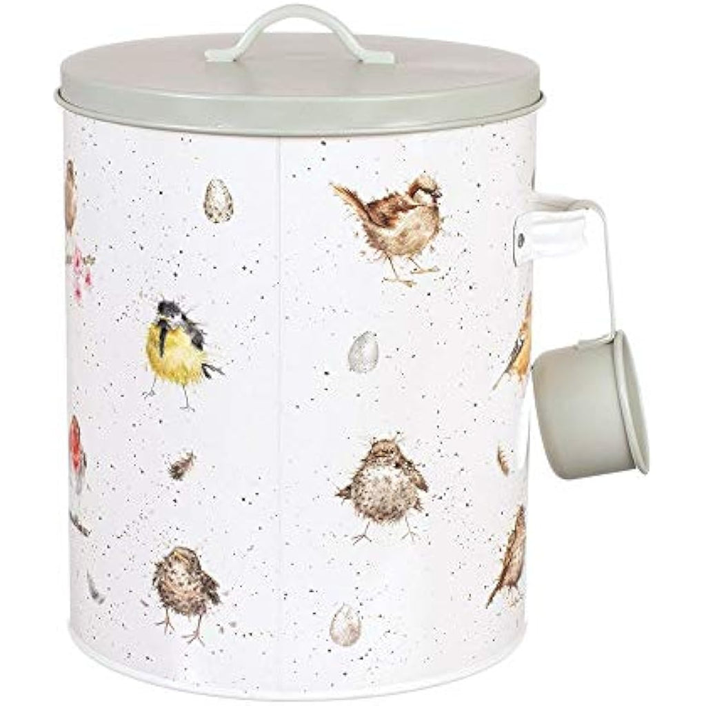 Wrendale Designs Feed The Birds Decorative Carbon Steel Storage Tin
