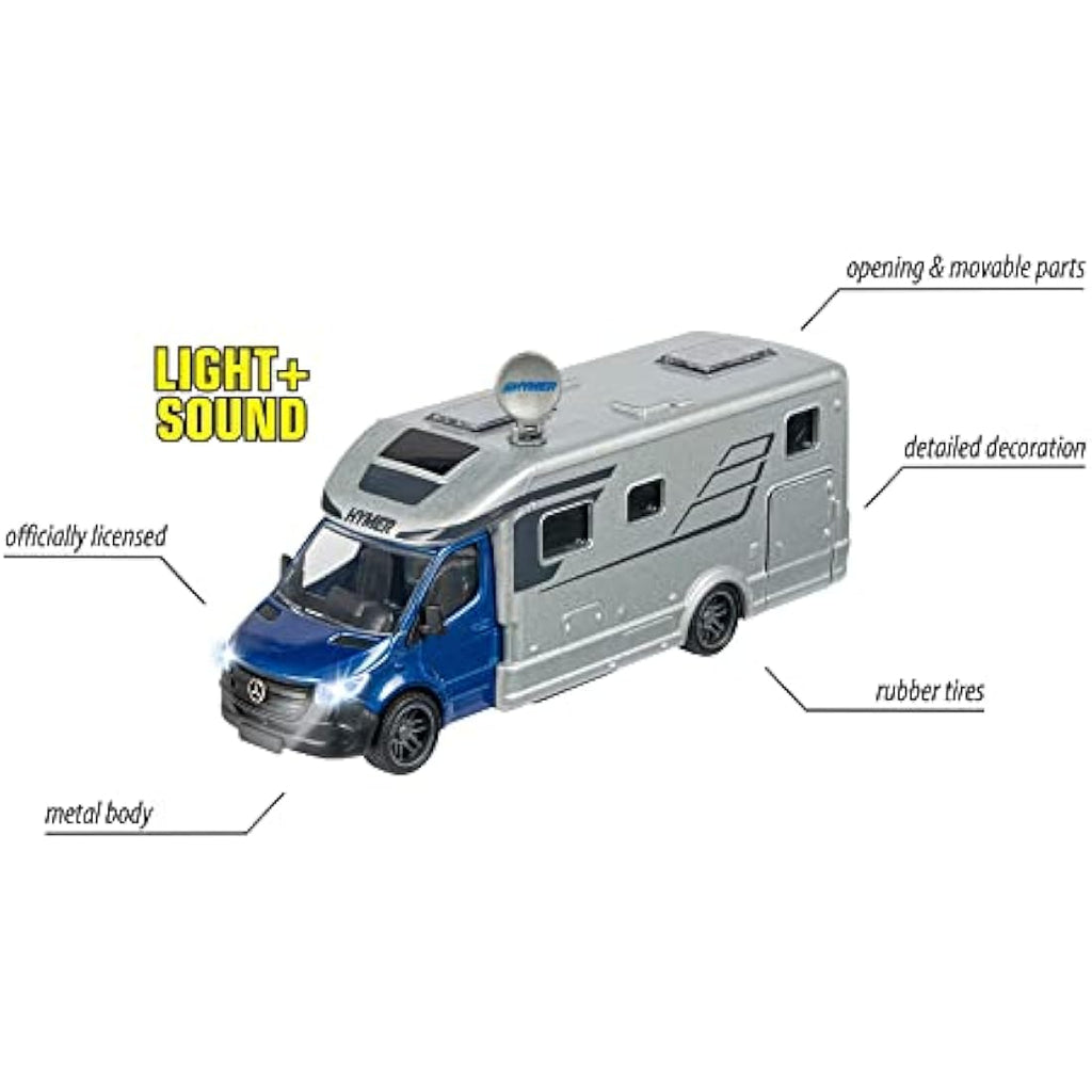 Majorette Grand Series Hymer B-Class 780T Camper - 1:43 Die-Cast Model