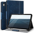 Antbox iPad 11th/10th Gen Case with Pencil Holder | PU Leather Smart Cover