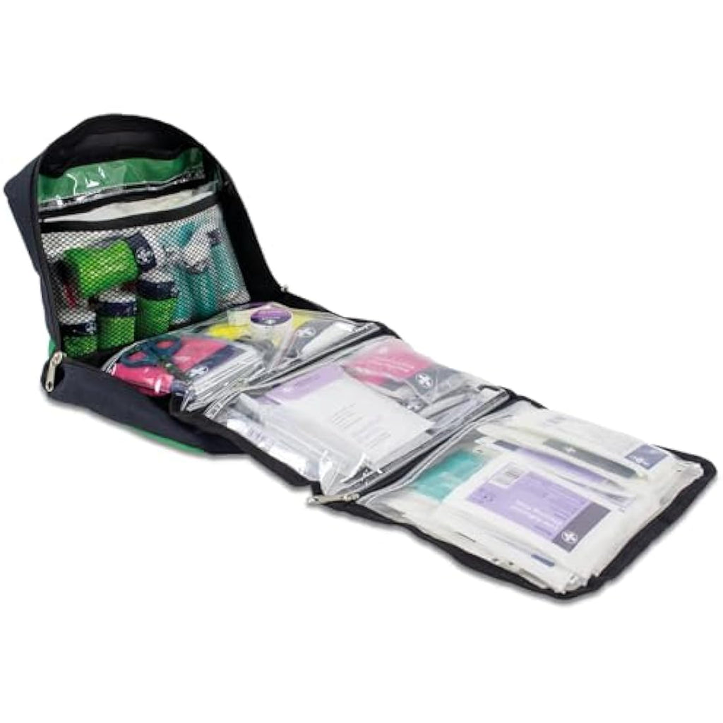 Lewis-Plast 309-Piece First Aid Kit – Survival Bag for Travel & Home