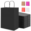 HAUSPROFI Kraft Paper Gift Bags | 25pcs Thicken 130gsm with Handles