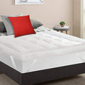 MightySoft King Size Mattress Topper – 10cm Thick Quilted Microfiber