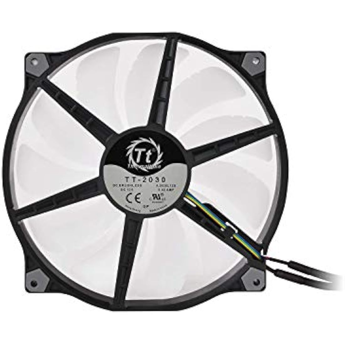 Thermaltake Pure 20 ARGB Sync 200mm PWM Quiet Radiator Fan - Black