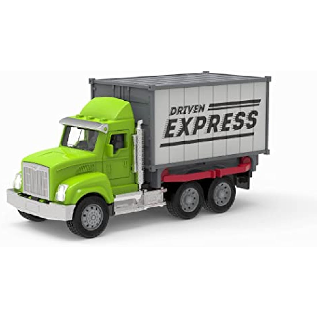 Driven by Battat Container Truck Toy with Lights and Sounds – Age 3+