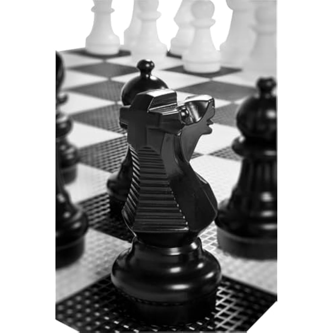 Uber Games Garden Chess Set – 30cm All-Weather Outdoor Family Game