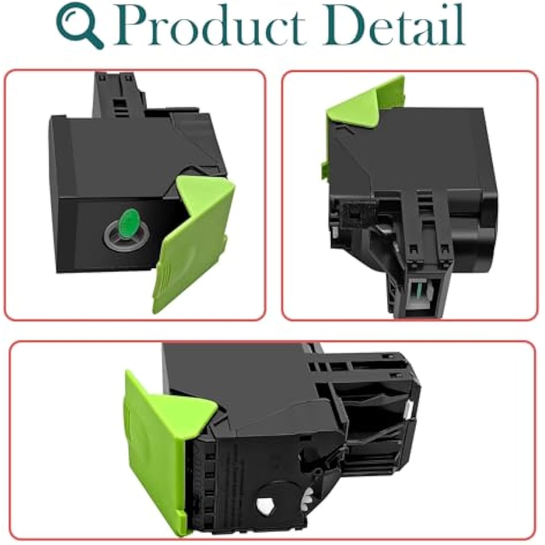 HenceBuy Compatible Xerox C310 C315 Toner Cartridges - 4-Pack CMYK Set