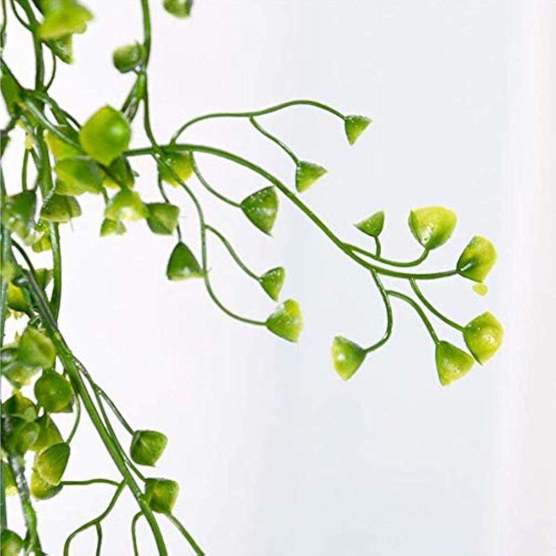 2pcs Artificial Hanging Ivy Vines – Yellow Fake Plants