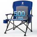 EVER ADVANCED Heavy Duty Camping Chair | Oversized 230kg Folding Seat