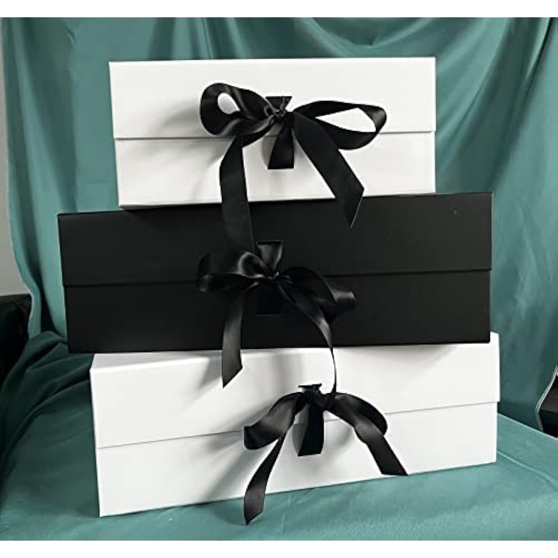 Jolof Store Black Magnetic Gift Box – Collapsible Cardboard Packaging