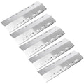 Stainless Steel Heat Plates for Ducane & Nexgrill, 5 Pack